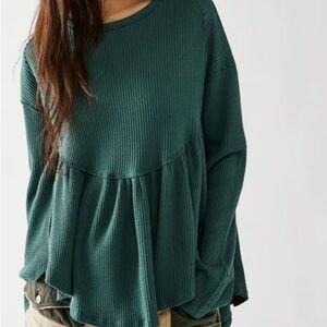 Free People Oh My Babydoll Thermal